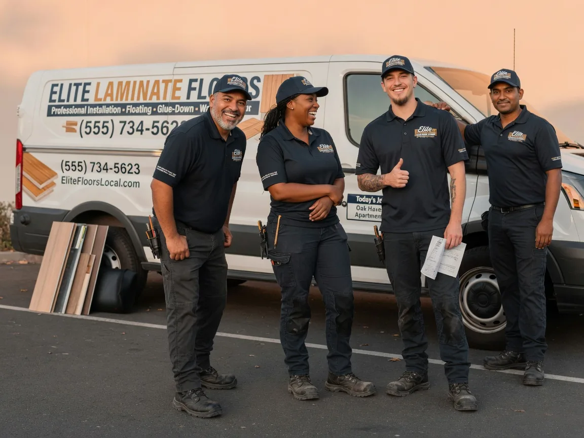 Laminate flooring installation company in Englewood, OH